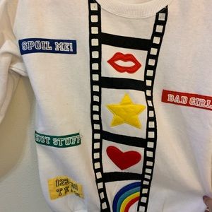 Vintage Tops - Vintage film strip sweatshirt Vintage Tops - Vintage film strip sweatshirt